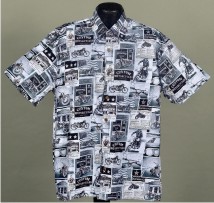 Motorcycle Hawaiian shirt